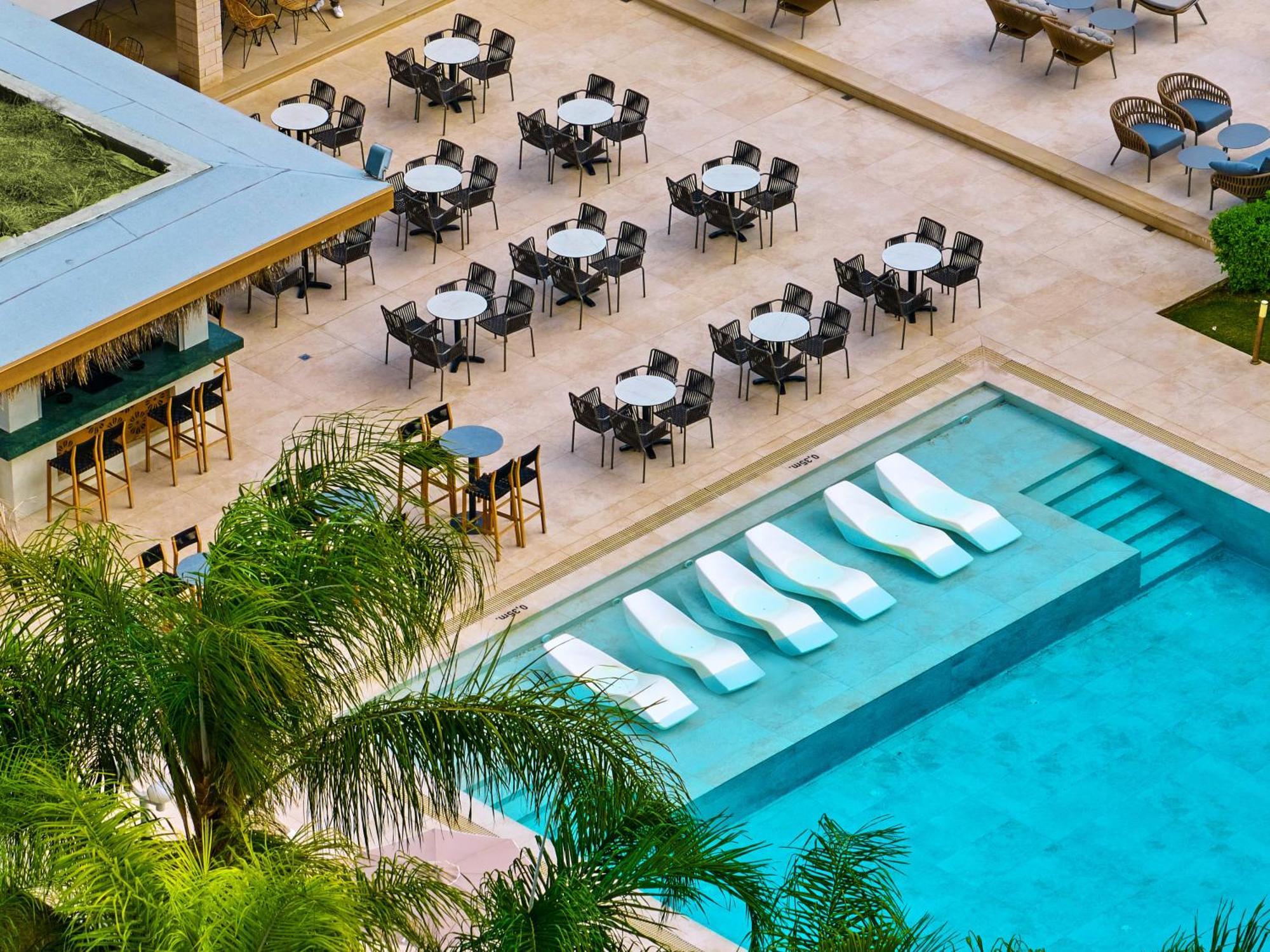 Kyknos Beach Hotel & Bungalows 玛利亚 外观 照片