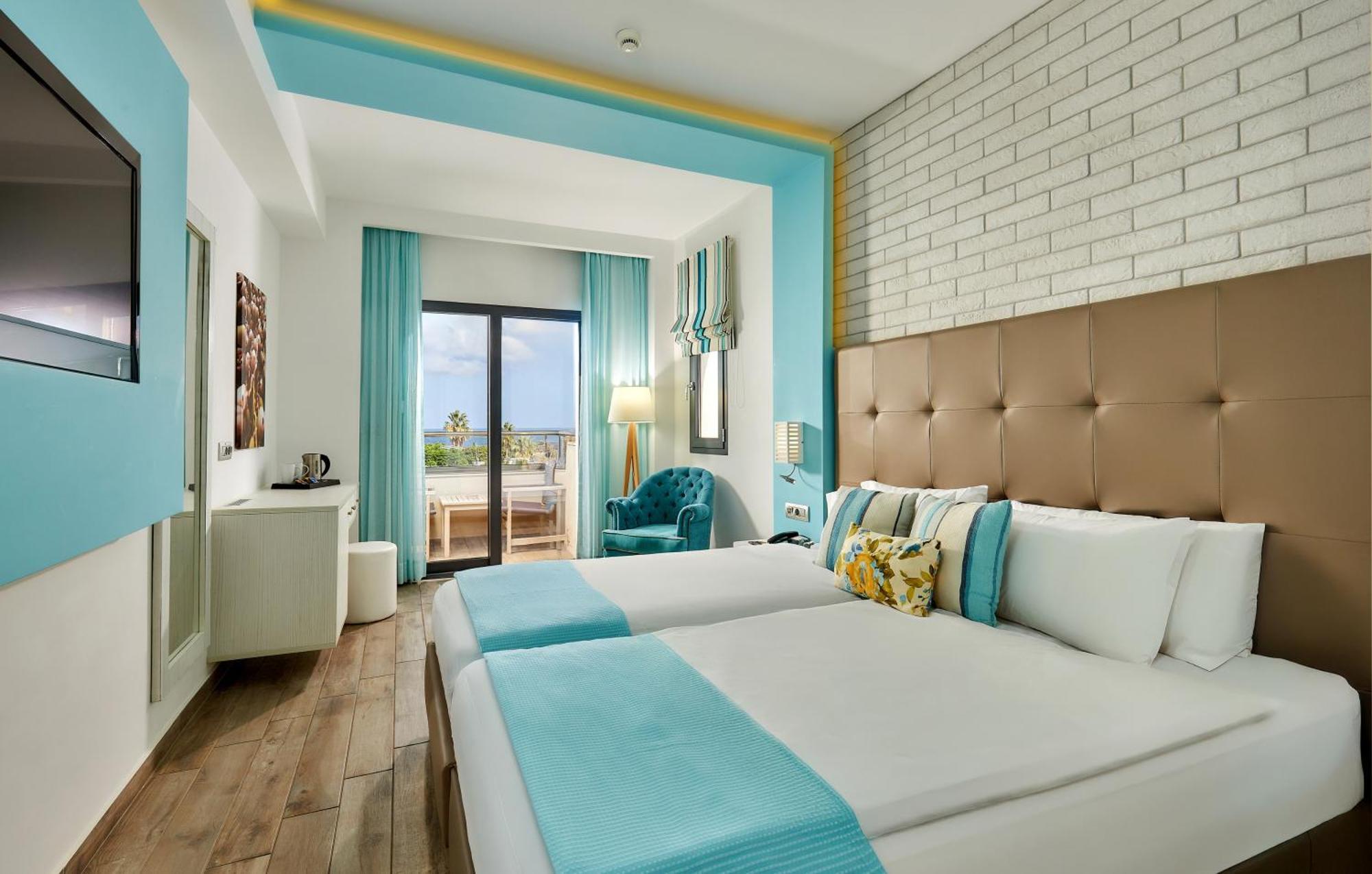 Kyknos Beach Hotel & Bungalows 玛利亚 外观 照片